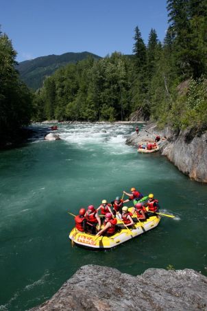 Nahatlatch rafting 