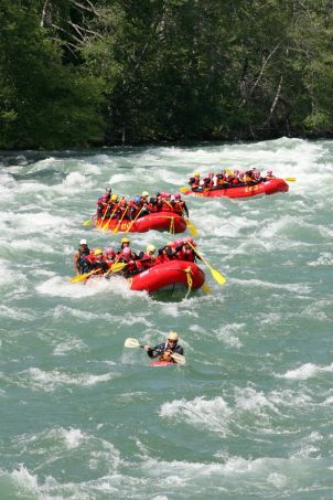 Nahatlatch rafting