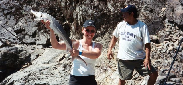 Sturgeon fishing